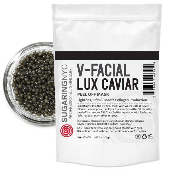 Sugaring NYC V-Facial Mask Black Caviar 7oz 200g