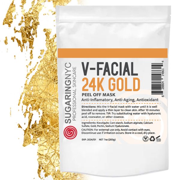 Sugaring NYC V-Facial Mask 24K Gold 7oz 200g