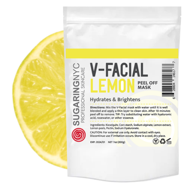 Sugaring NYC V-Facial Mask Lemon Elements 7oz 200g