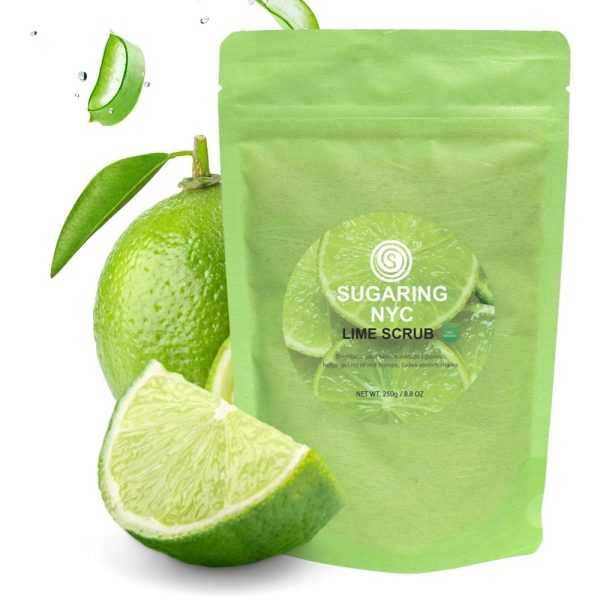 Sugaring NYC Lime Scrub. Anti Ingrown, brightening