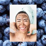 Sugaring NYC Blueberry Scrub. Full Body - Image 2